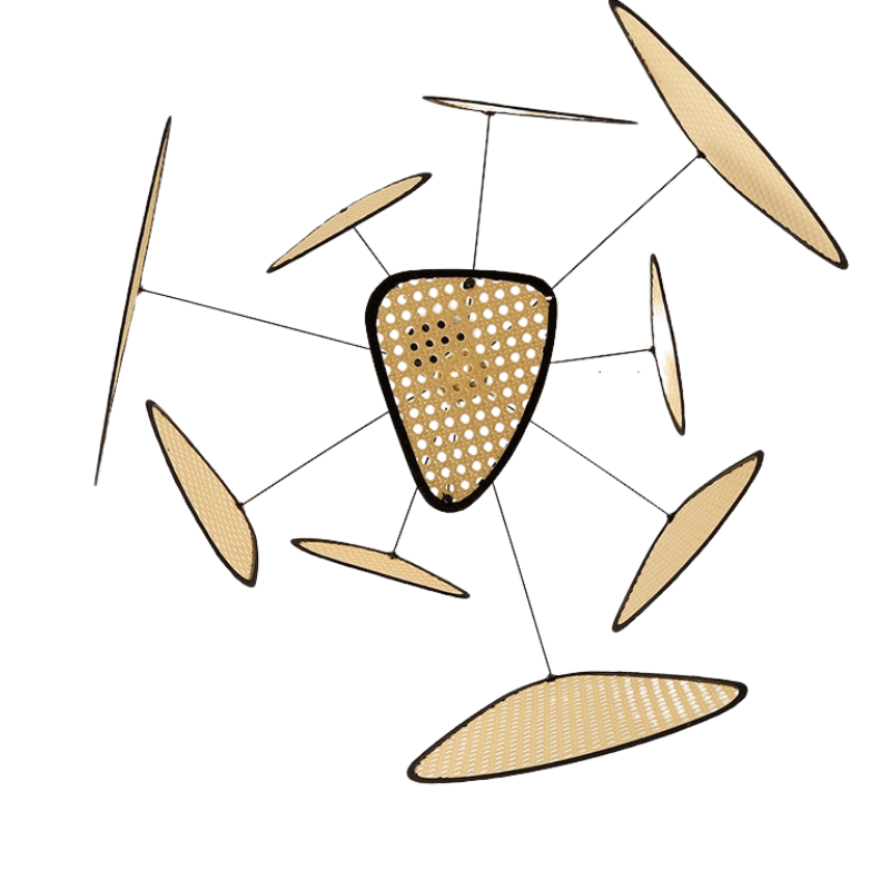 ไฟช่อ DEEPWOOD รุ่น THE RATTATAN สีเบจ 1 หัว